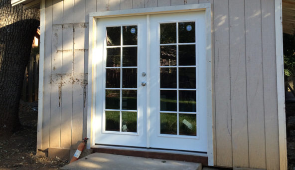 New doors for the shed #thelovelygeek