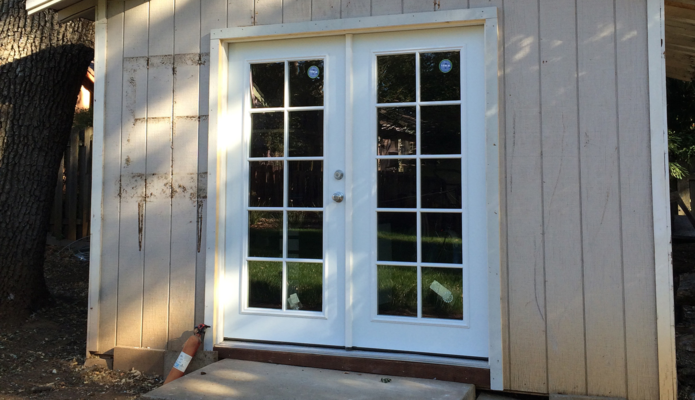 New doors for the shed #thelovelygeek