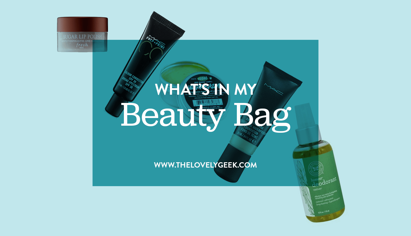 What's in My Beauty Bag: September 2015 #thelovelygeek