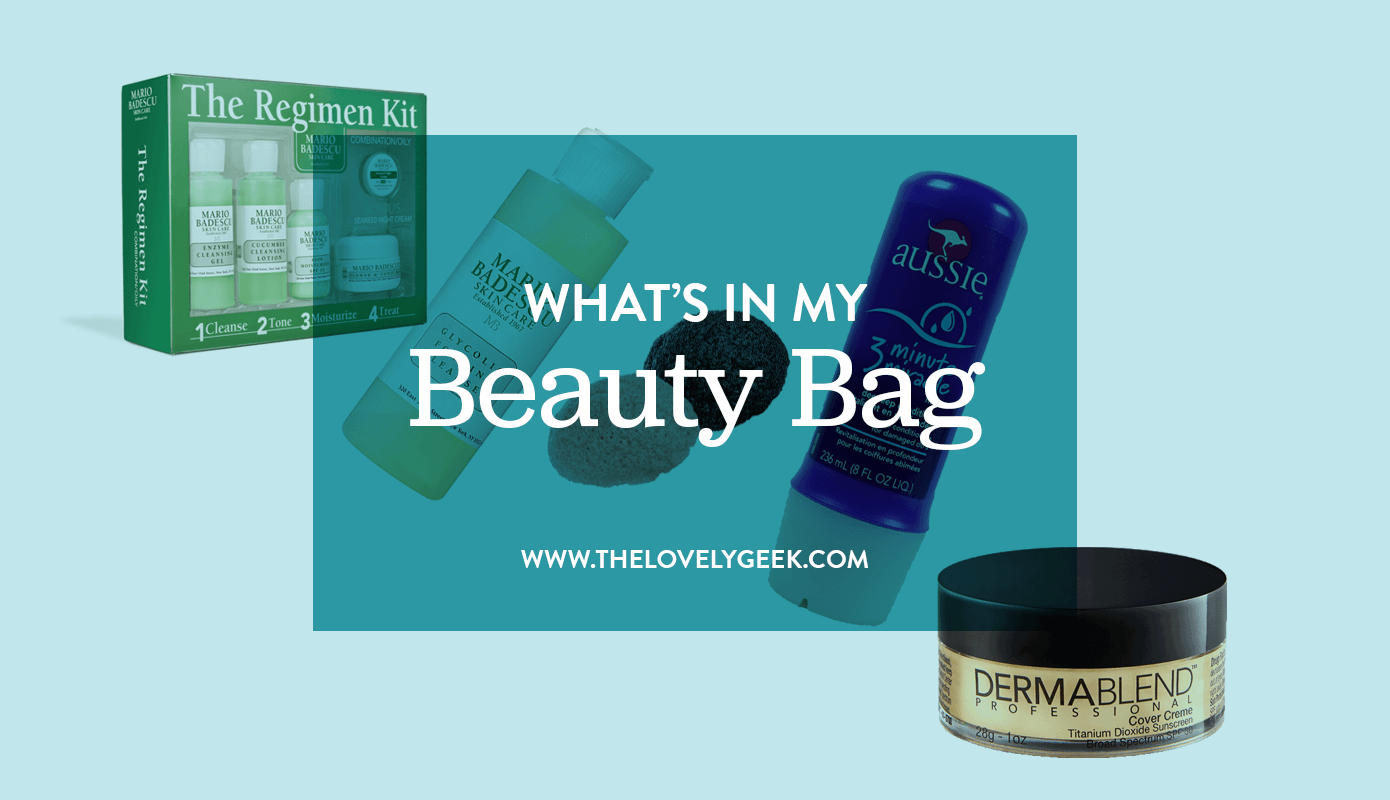 What's in My Beauty Bag: October 2015 #thelovelygeek