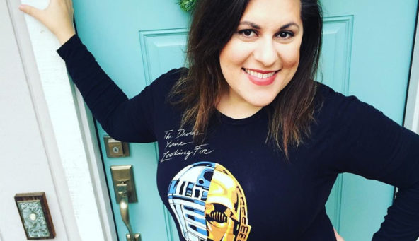 One of my many Star Wars shirts I wore to countdown to the new movie