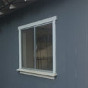 First coat of pain on the shed #oneroomchallenge #thelovelygeek