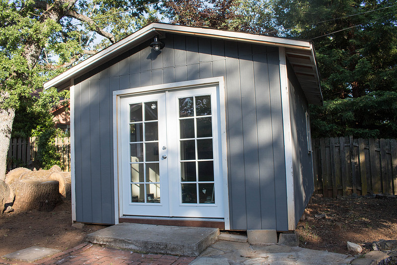 Shed Exterior #oneroomchallenge