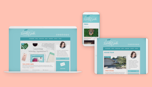 #thelovelygeek site launch