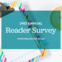 2016 Reader Survey #thelovelygeek