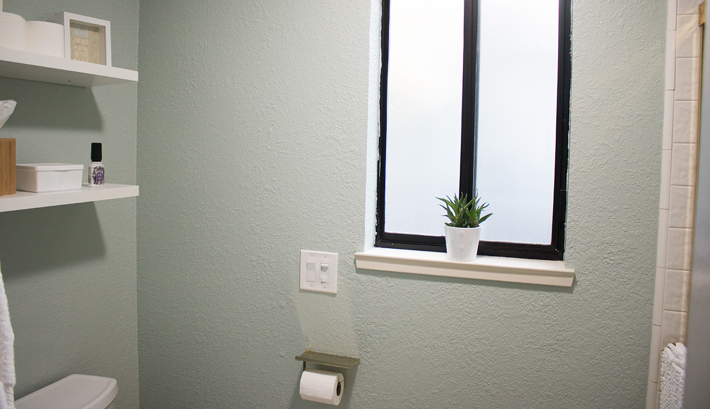 Shower Room Reveal #oneroomchallenge #thelovelygeek