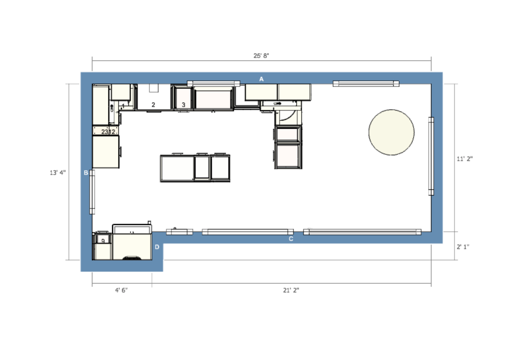 Planning our kitchen via the IKEA Kitchen Planner