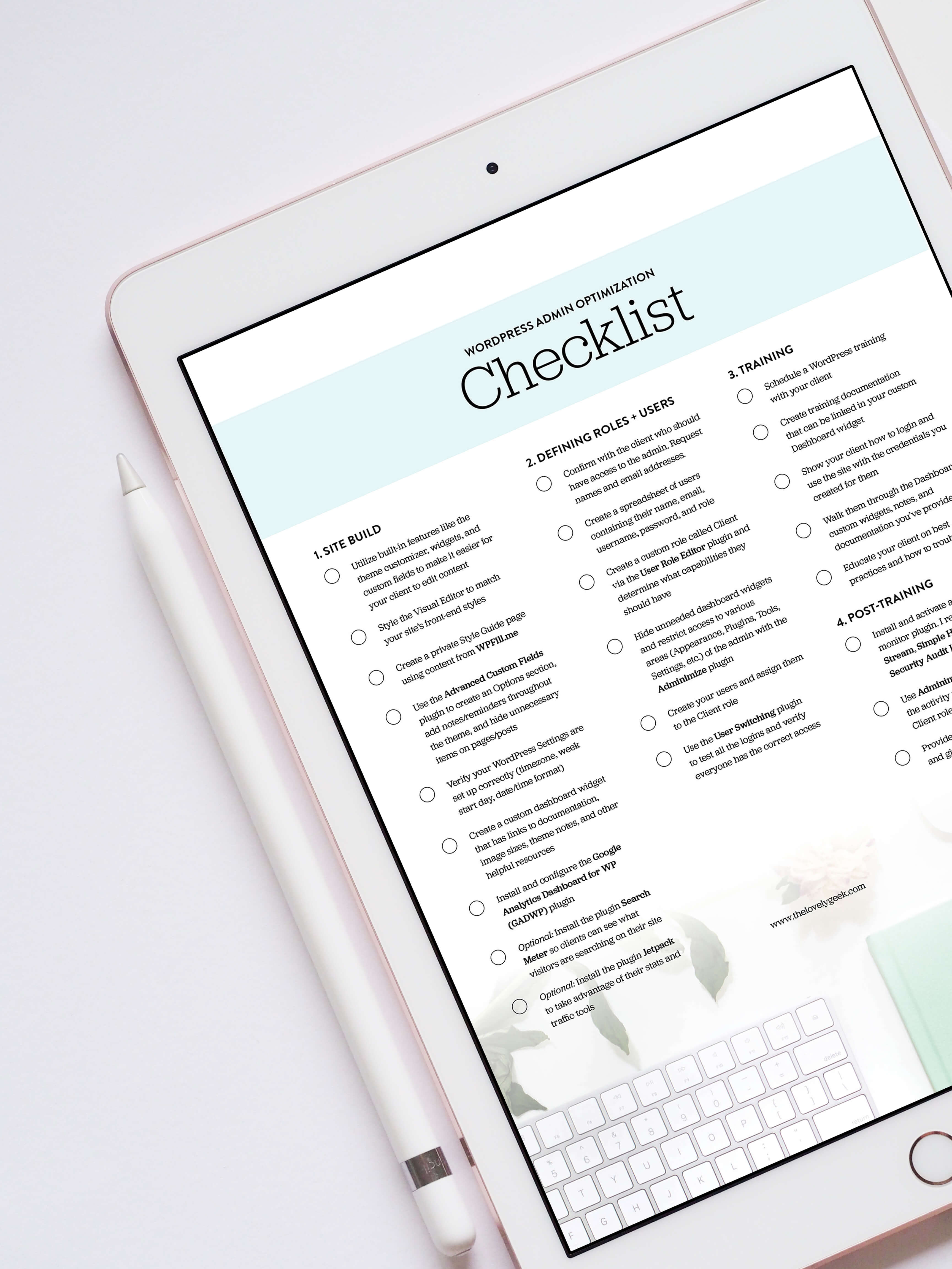 6 Ways to Optimize the WordPress Admin for Users + a FREEBIE
