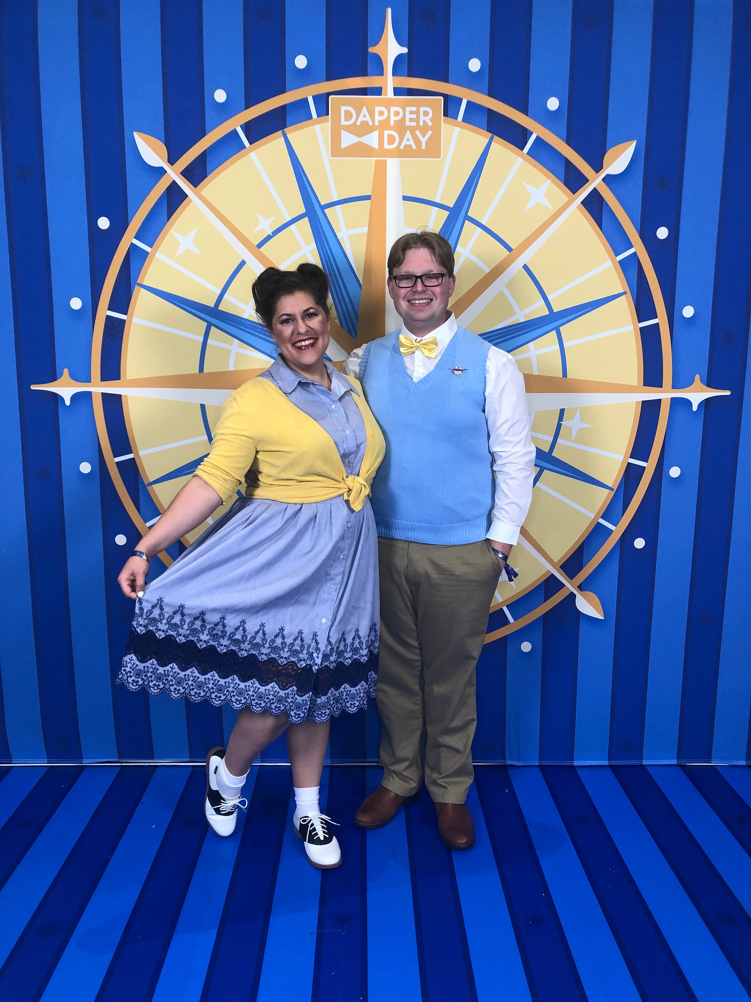 Dapper Day Fall 2018 - Disneybounding as Carl and Ellie from Up