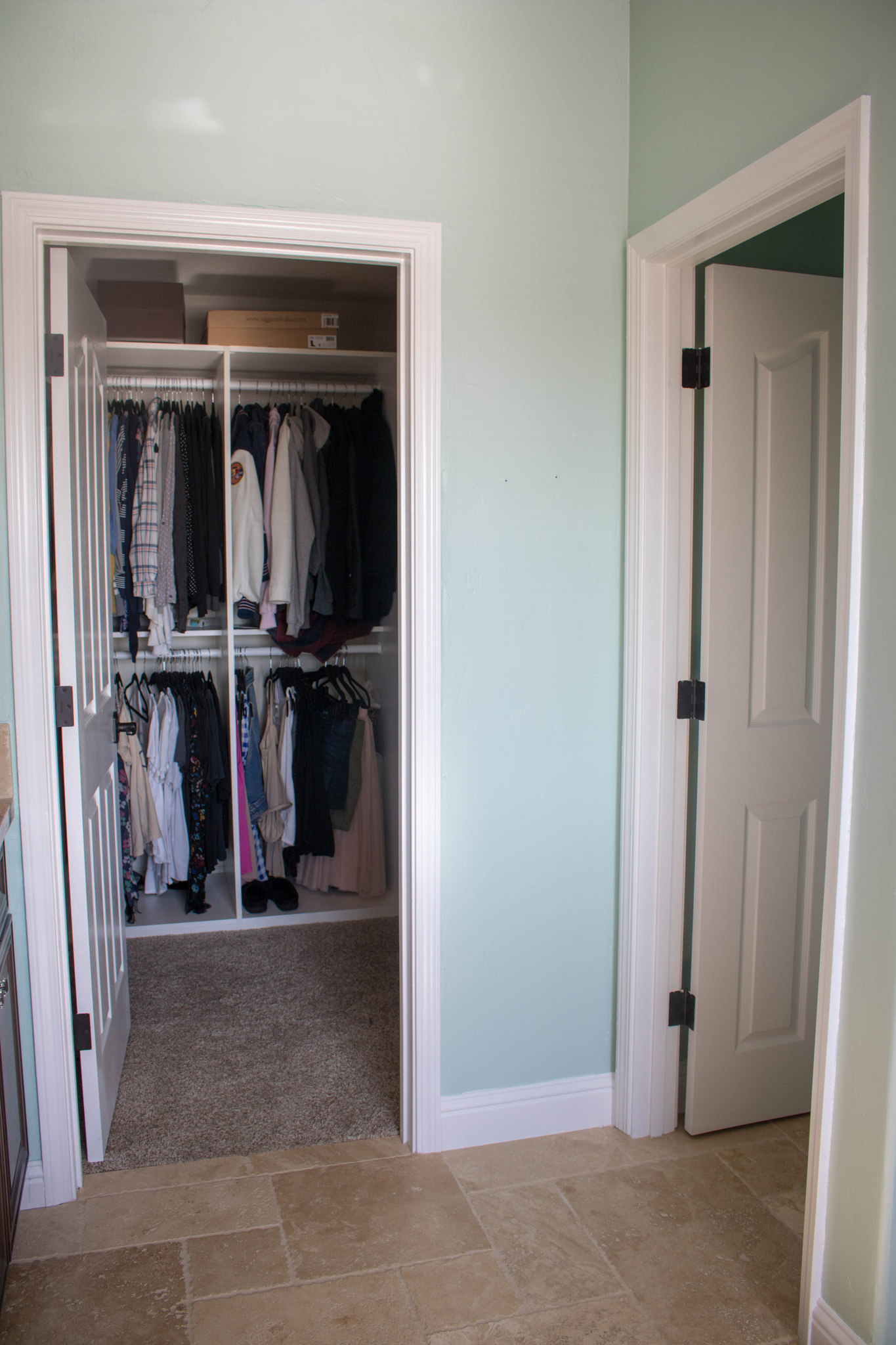Master Closet Before