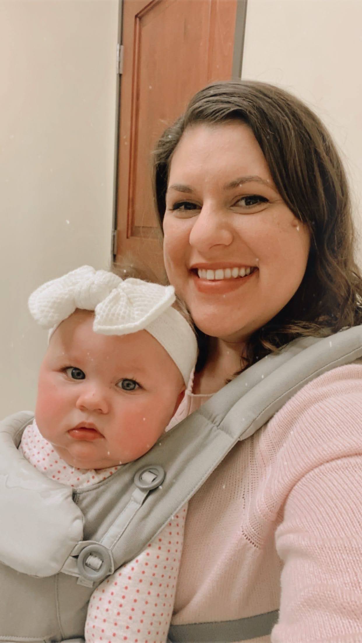 Mommy and Lily selfie time